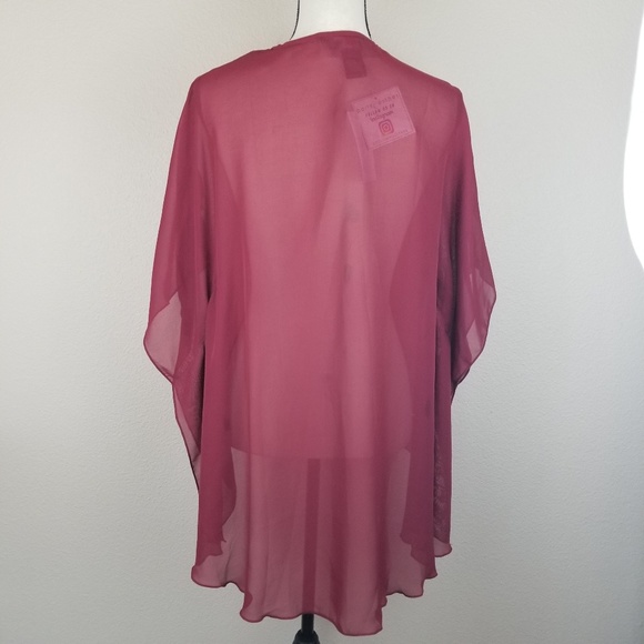 Poly & Esther Sheer, Filmy Kimono - Picture 2 of 5